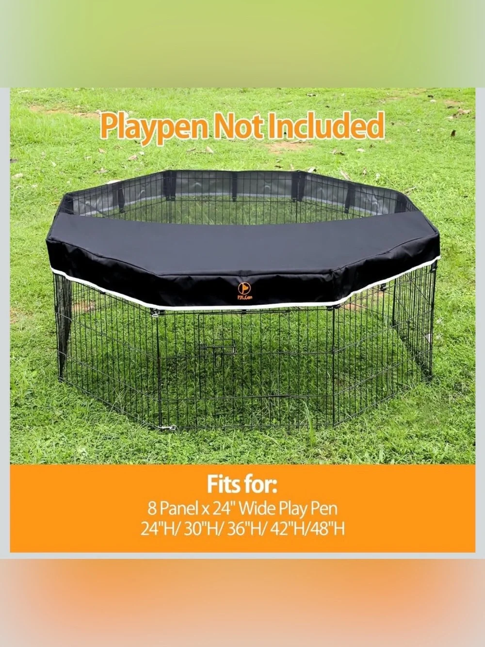 PJYuCien Playpen Top Cover for 24